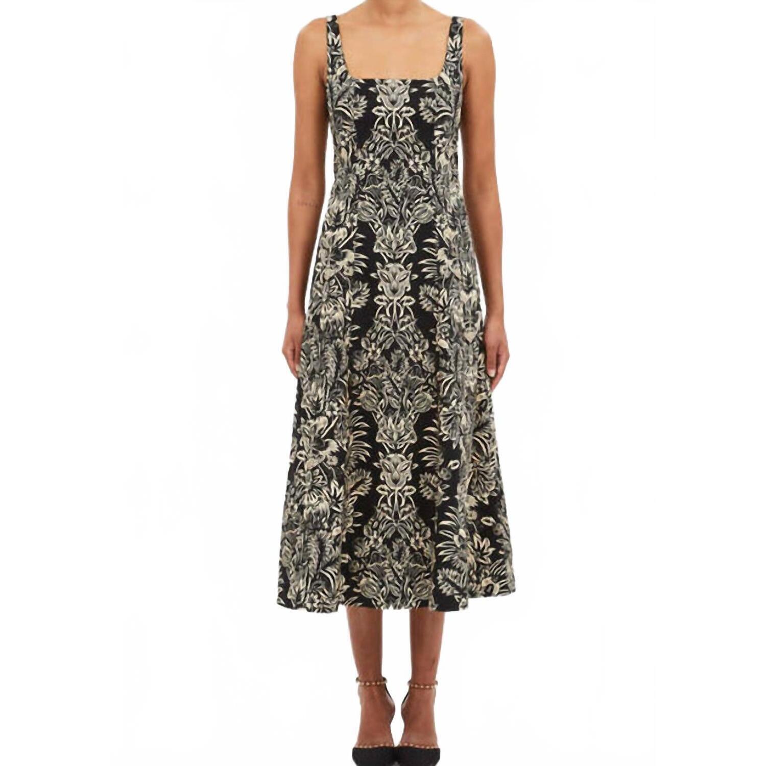 New Ulla Johnson Natali Tank Dress In Black